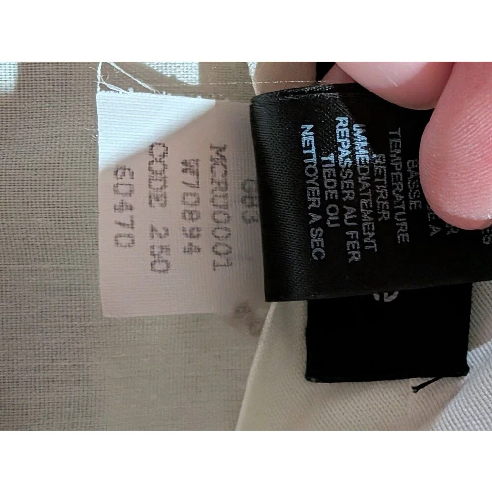 Claiborne Men's Dress Pants 40x32 NWT Beige Microfiber Corded NEW